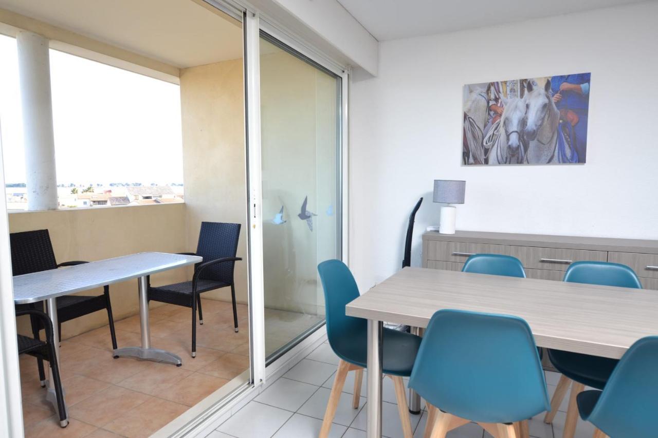 Grand T3 6 Couchages Avec Piscine Vue Salins Apartamento Le Grau-du-Roi Exterior foto
